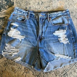 American eagle jean shorts